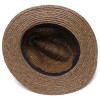 Plus Size 63CM Lafite Grass New Panama Straw Hat Men's and Women's Sunscreen Sun Hat Four Seasons Beach Sunshade Hat