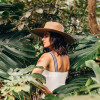 Spring Summer Meticulous Wheat Straw Grass Big Brim Jazz Hat Outdoor Travel Sun Shade Beach Straw Hat