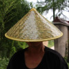 Traditional Chinese Adult Oriental- Bamboo Garden Fishing Hat Adult Chinese Costume Traditional Farmer Hat