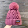 2023 Korean Thicken Knitted Beanies Hat Female Plush Winter Fleece-lined Warm Hats for Women Girl's Outdoor Woolen Thermal Cap