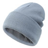 2024 New Unisex Classic Casual Beanie Hat for Men Women Winter Warm Knit Cuffed Beanie Soft Thick Fleece Lined Ski Hats