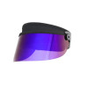 Shorty Lenses Blue Color Sun Visor Hat UV Protection Outdoor Casual Visor Plastic PVC Wide Brim New Era Original Golf Cap