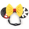 2024 Chic Mouse Ears Elastic Headband For Adult And Kids Bow Nylon Hairband Festival Party Cosplay DIY Hair Accessories