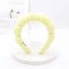 Puffy Makeup Spa Headband for Women Sponge Thick Hairbands for Skincare Yoga Face Washing Spa Shower Facial Mask Headwear