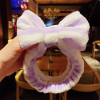 Soft Coral Fleece Headband Animal Ears Hairband Wash Face Hair Holder Bow Turban for Women Hair Band Fashion Hair Accessories