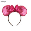 Big Size Classic DOT Bow Minnie Mouse Ears Headband Women Party Girl Hairband Hot Festival Disney Park Trip DIY Hair Accessories