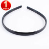 6pcs Fashion Wave Mens Women Unisex Black Wavy Hair Head Hoop Band Sports Headband Hairband Headwear Hair Accessories Gifts