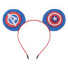 Disney Mickey Mouse Ears Headbands Women Child Party Hair Accessories Lilo Stitch Headband for Girls Kids Sequins Bow Hairbands