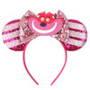 Disney Castle Fireworks Mouse Ears Headband Sequins Bow Girls Cosplay Hairband Adult/Kids Party Gift Children Hair Accessories