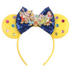 Disney Castle Fireworks Mouse Ears Headband Sequins Bow Girls Cosplay Hairband Adult/Kids Party Gift Children Hair Accessories