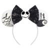 Disney Castle Fireworks Mouse Ears Headband Sequins Bow Girls Cosplay Hairband Adult/Kids Party Gift Children Hair Accessories