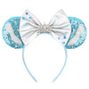 Disney Castle Fireworks Mouse Ears Headband Sequins Bow Girls Cosplay Hairband Adult/Kids Party Gift Children Hair Accessories