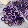 50/100PCS 3cm Children Headband High Elastic Solid Color Scrunchies Kids Baby Hair Bands Headwear Hair Accessories Gifts Holder