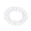 Plastic Full Circle Stretch Flexible Comb Teeth Headband Hair Hoop Band Clip Hairband for Face Wash Fixed Hair Accessories