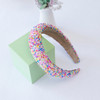 Sponge Padded Hairband Wide Headband Candy Color Headbands Adult Hair Jewley Accessories for Women Girls