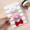 5Pcs/set Corduroy Baby Bows Headband For Girls Elastic Nylon Newborn Turban Hair Bands Toddle Hairband Headwear Hair Accessories