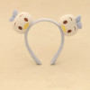 Double Headed Plush Disney Chip 'n' Dale Ears Hairband Women Cute Donald Winnie The Pooh Headband Girl Soft Hair Accessories Kid