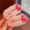 Disney Simple Ears Hairband Women Cute Anime Plush Lotso Headband For Girl Soft Warm Makeup Wash Face Hair Accessories Kids Gift Disney Simple Ears Hairband Women Cute Anime Plush Lotso Headband For Girl Soft Warm Makeup Wash Face Hair Accessories Kids Gift