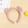 Disney Ears Plush Headbands Winnie The Pooh Hairbands Girl Cute Piglet Headwear Women Warm Soft Hair Accessories Kids Party Gift