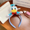 Disney Donald Duck Head Bands Baby Daisy Plush Doll Hair Bands Girls Cartoon Ears Hairband Kids Fall Winter Headband For Women