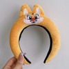 Disney Donald Duck Head Bands Baby Daisy Plush Doll Hair Bands Girls Cartoon Ears Hairband Kids Fall Winter Headband For Women