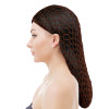 Women Fashion Hairnet Elastic Handmade Hair Care Net Long Hair Protect Sleepcap Solid Color Tuck Net Popular Lady Hair Accessory