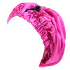 Women Extra Large Satin Long Sleep Cap for Dreadlocks Curly Hair Bonnet Loose Night Sleeping Hat Elastic Band Headwrap Stretchy