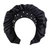 Women Extra Large Satin Long Sleep Cap for Dreadlocks Curly Hair Bonnet Loose Night Sleeping Hat Elastic Band Headwrap Stretchy