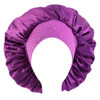 Women Extra Large Satin Long Sleep Cap for Dreadlocks Curly Hair Bonnet Loose Night Sleeping Hat Elastic Band Headwrap Stretchy