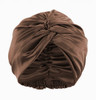 1PC 100% Mulberry Silk Bonnet Silky Hair Wrap Shower Cap Silk-like Sleep Cap for Curly Hair Satin Bonnet Head Scarf Night Hair