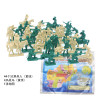 5CM Soldier Toys 48pcs Static Small Soldier Person Military Model Children Toys Wholesale Mixed Batch