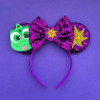 Disney Rapunzel Hair Accessories for Girls Chameleon Sunflower Ears Hairbands Women Tangled Head Bands Kids Sequins Bow Headwear