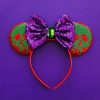 Disney Rapunzel Hair Accessories for Girls Chameleon Sunflower Ears Hairbands Women Tangled Head Bands Kids Sequins Bow Headwear