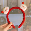 Disney Cute Hairpin Cartoon Anime Hairbands Women Kawaii Lotso Headband Girl Soft Warm Plush Hair Accessories Kids Birthday Gift