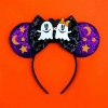 Disney Mickey Mouse Ears Headbands For Women Cosplay Dots Bow Minnie Hair Accessories Kid Disneyland Hairband Girl Festival Gift