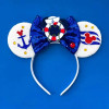 Disney Mickey Mouse Ears Headbands For Women Cosplay Dots Bow Minnie Hair Accessories Kid Disneyland Hairband Girl Festival Gift