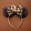 Disney Mickey Mouse Ears Headbands For Women Cosplay Dots Bow Minnie Hair Accessories Kid Disneyland Hairband Girl Festival Gift