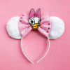 Disney Mickey Mouse Ears Headbands For Women Cosplay Dots Bow Minnie Hair Accessories Kid Disneyland Hairband Girl Festival Gift