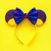 Winnie Pooh Headband Girl Tigger Hair Band Kid Donkey Eeyore Hairbands Baby Disney Sequins Bow Head Bands Women Cartoon Headwear