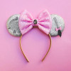 Winnie Pooh Headband Girl Tigger Hair Band Kid Donkey Eeyore Hairbands Baby Disney Sequins Bow Head Bands Women Cartoon Headwear