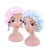 2pcs Pieces Kids Satin Bonnet Silky Sleep Cap Girl Night Sleep Hair Cap Wide Elastic Band Hair Bonnet for Girls Toddler Child
