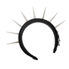 Punk Spike Headband Cosplay Costume Decor Rivet Festival Hair Decorative Prop Chic Style Metal Spring Accessories Women