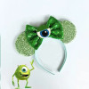 Pixar Monsters University Headbands For Girls Cosplay Mike Sullivan Ears Hairband Kid Disney Monsters,Inc.Hair Accessories Women