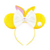 2023 New Style Mickey Minnie Ear Headband Sequin Bows Girl Adult Kids Halloween Party Cosplay Hair Accessories Princess Hairband