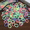 20/50pcs Kids Elastic Hair Bands Girls Sweets Scrunchie Rubber Band for Children Hair Ties Clips Headband Baby Hair Accessories
