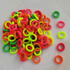 20/50/100pcs 2.5cm Hair Bands Colorful Elastic Hair Bands Nylon Girls Hair Accessories for Kids Ponytail Holder Headband Women