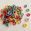 20/50/100pcs 2.5cm Hair Bands Colorful Elastic Hair Bands Nylon Girls Hair Accessories for Kids Ponytail Holder Headband Women
