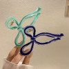 AISHG Crab Hair Clips for Women Shark Jelly Clear Claw Clips Scissors Shape Clamp Barrette Hairpin Girls Hair Accessories