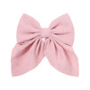 New Sweet Bow Hairpins Solid Color Bowknot Hair Clips For Girls Satin Butterfly Barrettes Duckbill Clip Kids Hair Accessories