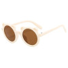 Lovely Kids Baby Sunglasses Children Sun Glasses Round Street Beat Boy Girl Adult Eyeglasses Protection Glasses Hair Accessories